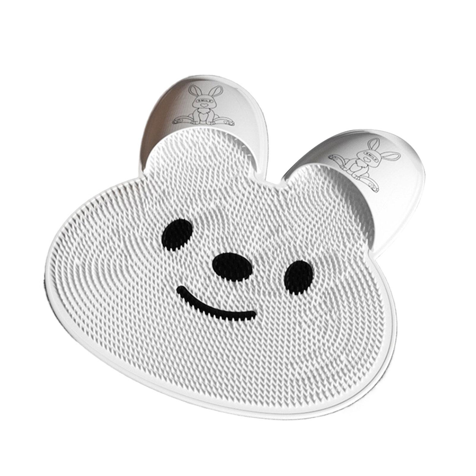 

Силиконовый инструмент для мытья и растирания ног, очищающий и массажирующий массажный коврик для спины, напольный коврик