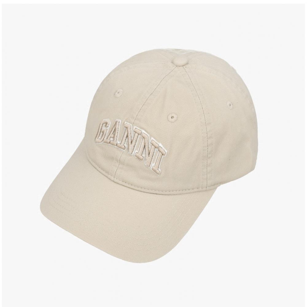 Ganni Logo Embroidered Cap A6901 135