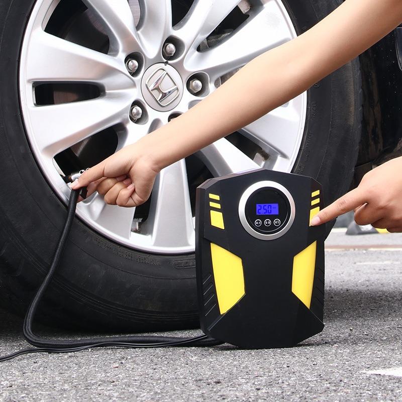Tire Inflator Digital Portable Air Compressor for Car Tires,12V DC Car Tire Pump 100PSI Car Pump, Mounted Air Pump Electric Air Pump