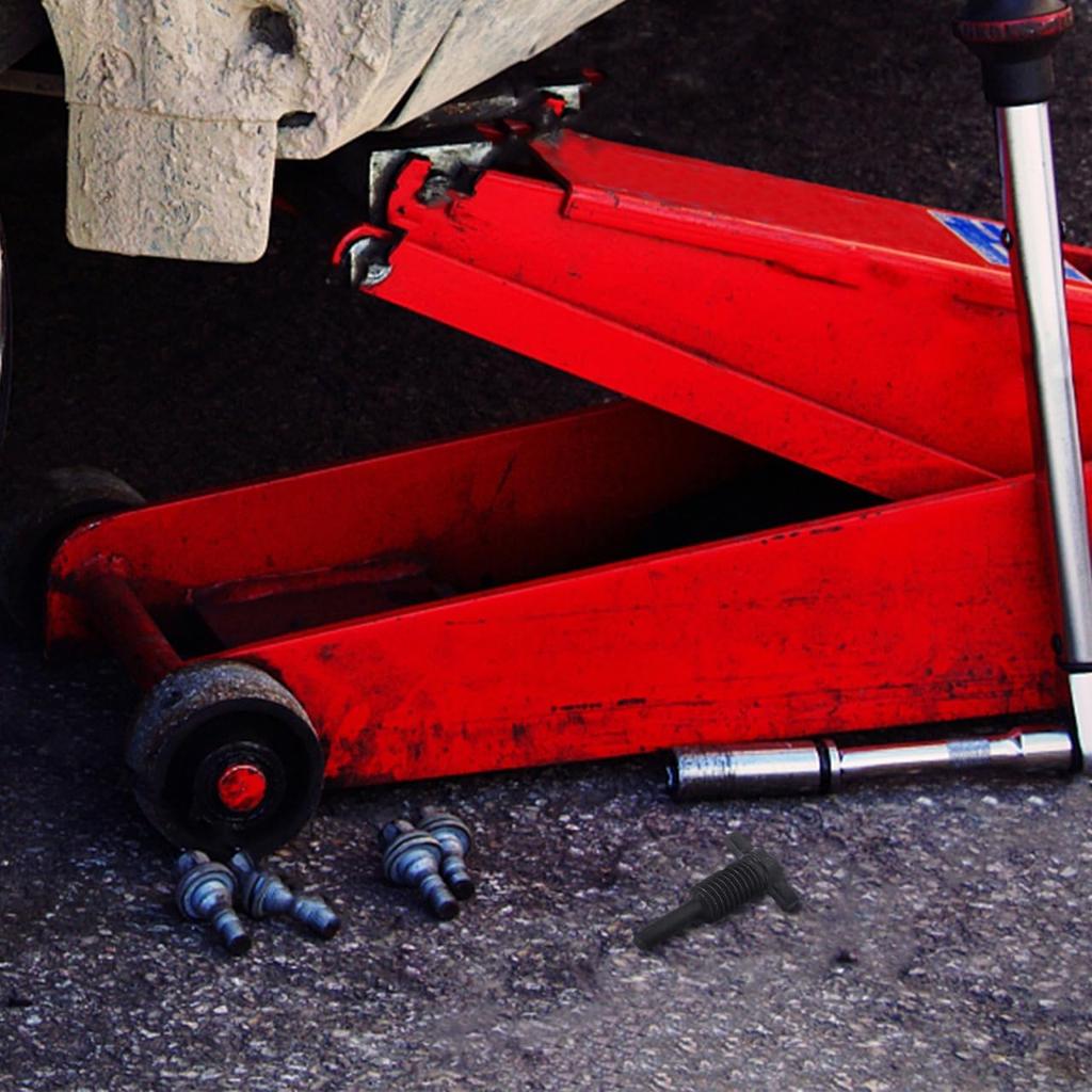 Válvula de Liberação de Óleo de Alta Resistência para Macaco de Piso Macaco Vertical Kit de Parafusos de Substituição da Válvula de Retorno de Óleo para Macacos Hidráulicos Automotivos Abaixo de 20 Toneladas