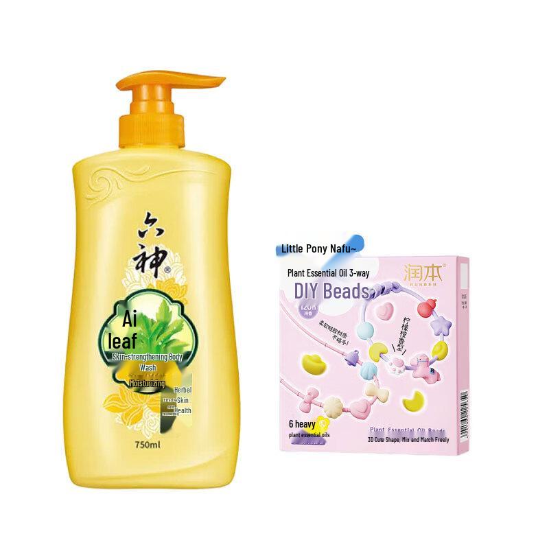 

Liu Shen Aiye Healthy Skin Moisturizing Shower Gel 750ml Bundle