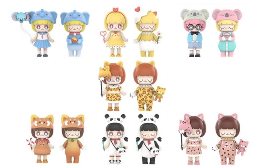 

52TOYS БЛАЙНДБОКС KIMMY&MIKI Серия Животные 2 КОРОБКА из 10 штук