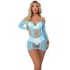 Fishnet Bodysuit Women Plus Size Lingerie Sexy Crotchless Tights BodyStockings Erotic Mesh Teddies Underwear Xxxxl Body Stocking