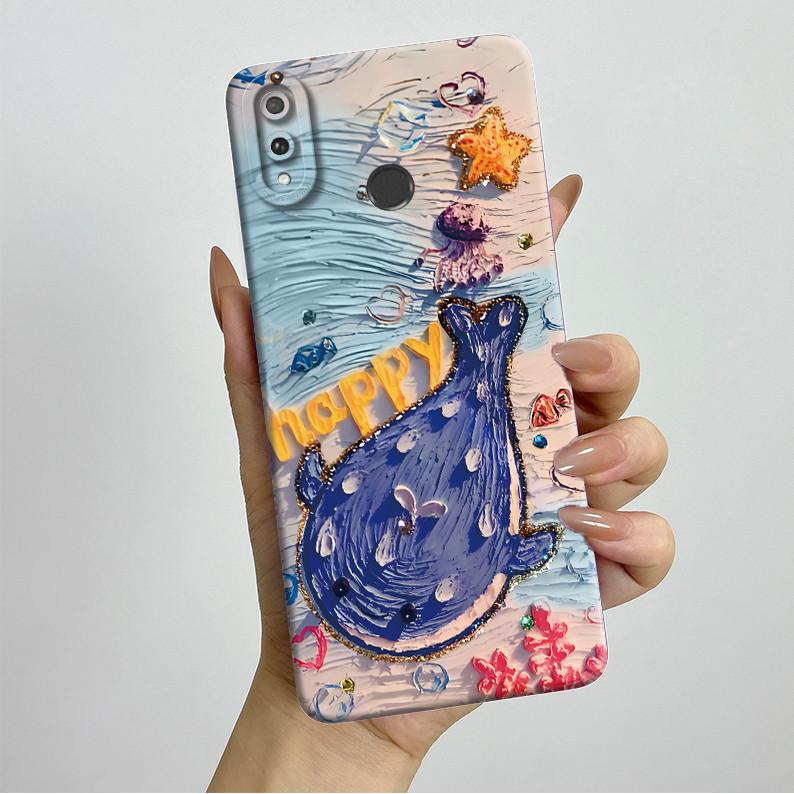 Phone Cases For Huawei Y7 2019 DUB-LX1 DUB-LX3 Shockproof Case Pretty Style Soft Silicone Cover For Huawei Y7 Prime 2019 Housing