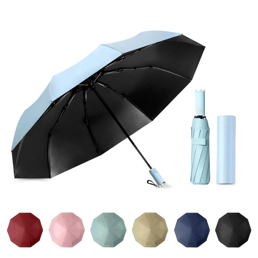 Prv In Keep Your Bag Folding Umbrella with a Feeling Temperature of Rain or This Large 116cm Umbrella Features Automatic Opening and Closing with One