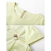 Women's French Style Pure Cotton A-Line Summer Dress