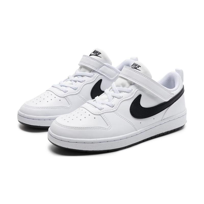 Nike Court Borough Low Recraft PS 'White Black' Sneakers DV5457-104