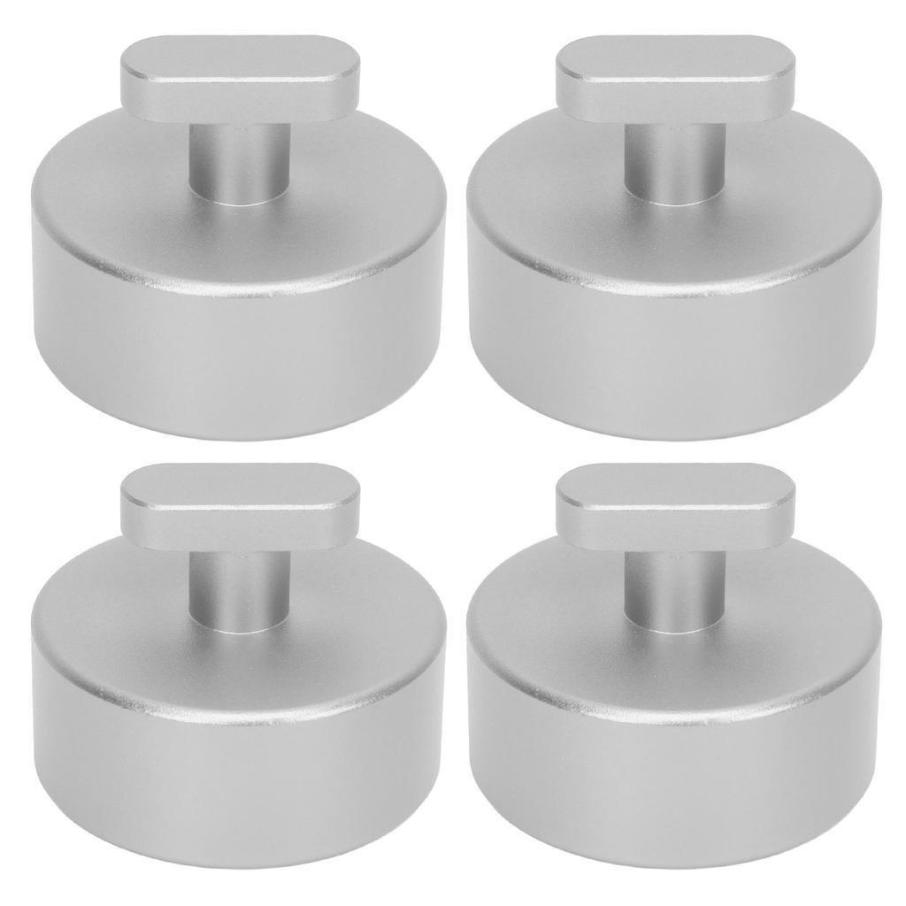 4PCS   Pad Billet Aluminum Lift Point   Adapter Pucks   Pad Stand for C7  51  06 C6‑ 06