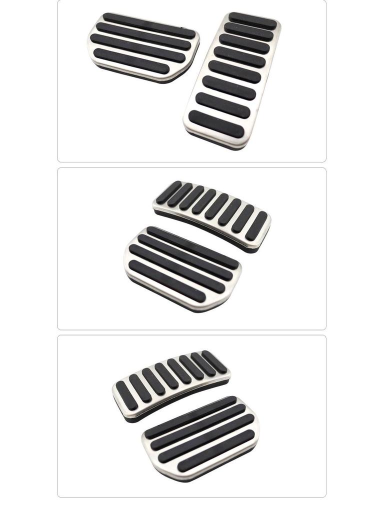 Non-Slip Pedal Set for Suzuki Vitara: Throttle, Brake, Rest Area Modifications