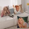Christina Aguilera Singer   Pillow Gift Home Office Decoration Pillow Bedroom Sofa Car Cushion CoverPillow Case