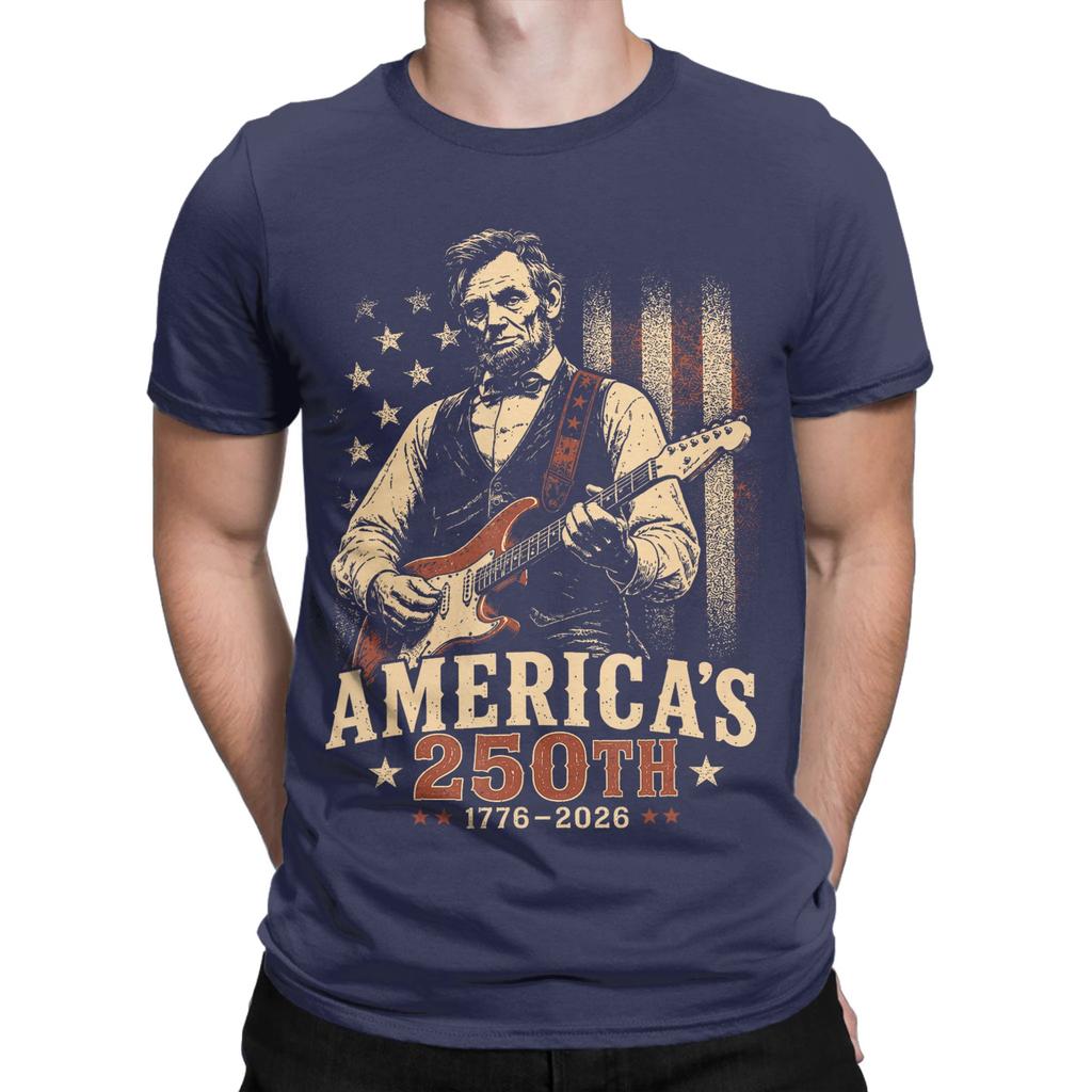 Fashion 250 Anniversary USA 4th of July Patriotic TShirt Unisex Round Neck Pure Cotton T Shirt Short Sleeve Tee Shirt Tops