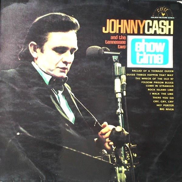 

LP Record JOHNNY CASH & THE TENNESSEE TWO - Show Time 6467016 Sun UK Folk Used