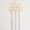 INS Nordic Holz Wolke Baby Haar Clips Halter Prinzessin Mädchen Haarnadel Haarband Lagerung Anhänger Schmuck Organizer Wand Ornamente