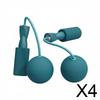 Weighted Jump Rope Set, Exercise Rope, Fitness with Balls for Calorie And Consistent