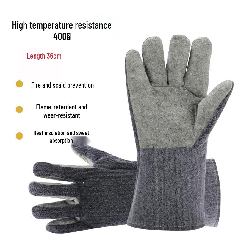 Zhuchuang Jingpin HC 400°C High-Temperature Gloves