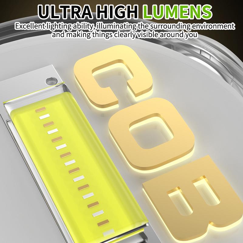 Led Solar Light Bulb Usb Rechargeable Camping Light Portable Outdoor Searchlight Multiduty Hanging Lamp With Flashlight 1Pc
