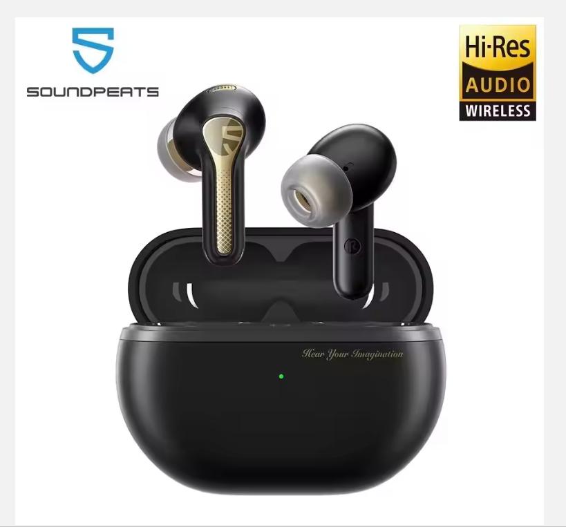 Xiaomi SoundPEATS Capsule3 Pro+ Wireless Earphones Adaptive ANC Bluetooth Headphones Hi Res HiFi Stereo Sound with xMEMS Speaker,LDAC