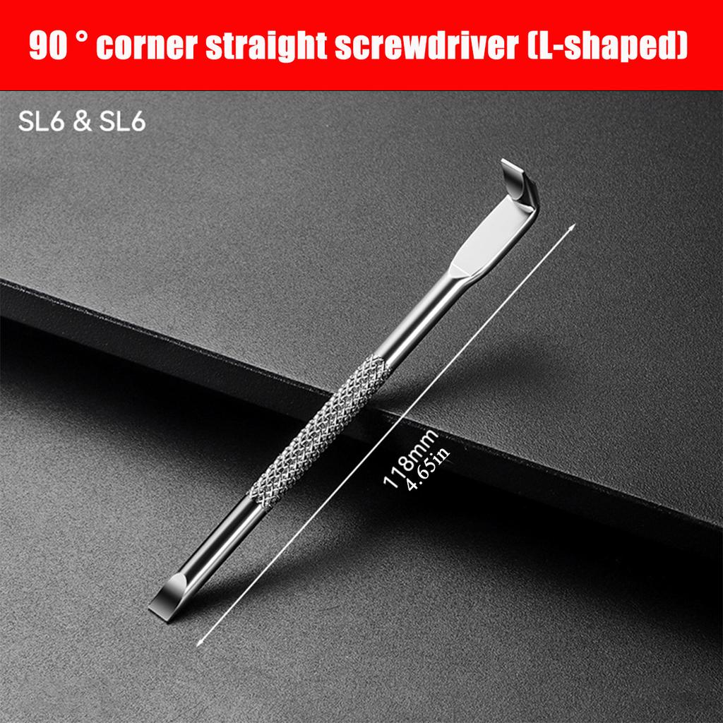 L-shaped Double Head Screwdriver, High Torque Mini Small Cross Screwdriver, High Hardness Double Head Screwdriver