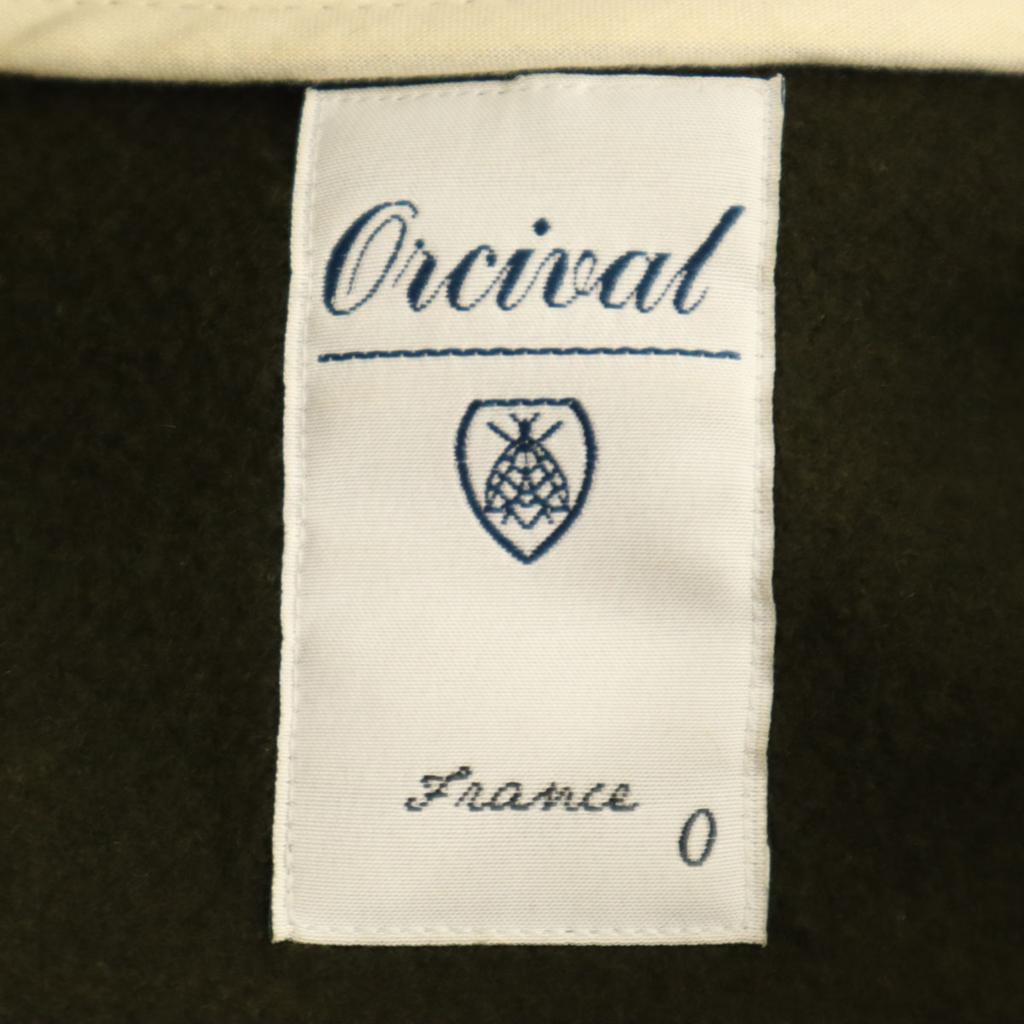 ORCIVAL wool blend Duffel coat Khaki Women Used