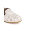 VAINER Women S Comfort Punching Loafer Ivory 348f0v1iv