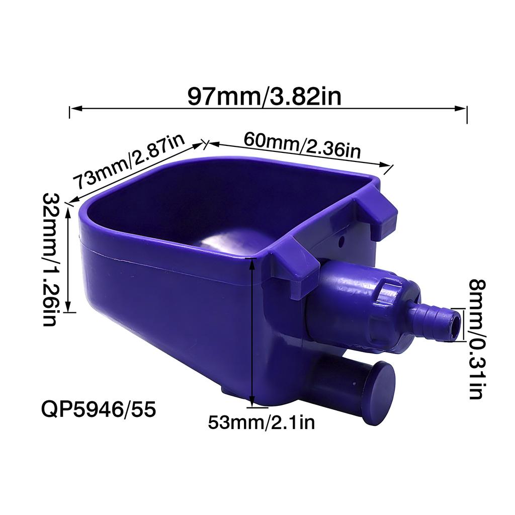 1Pc Pet Automatic Drinking Bowl, Pet Automatic Nipple Water Dispenser, Pet Cage Accessories