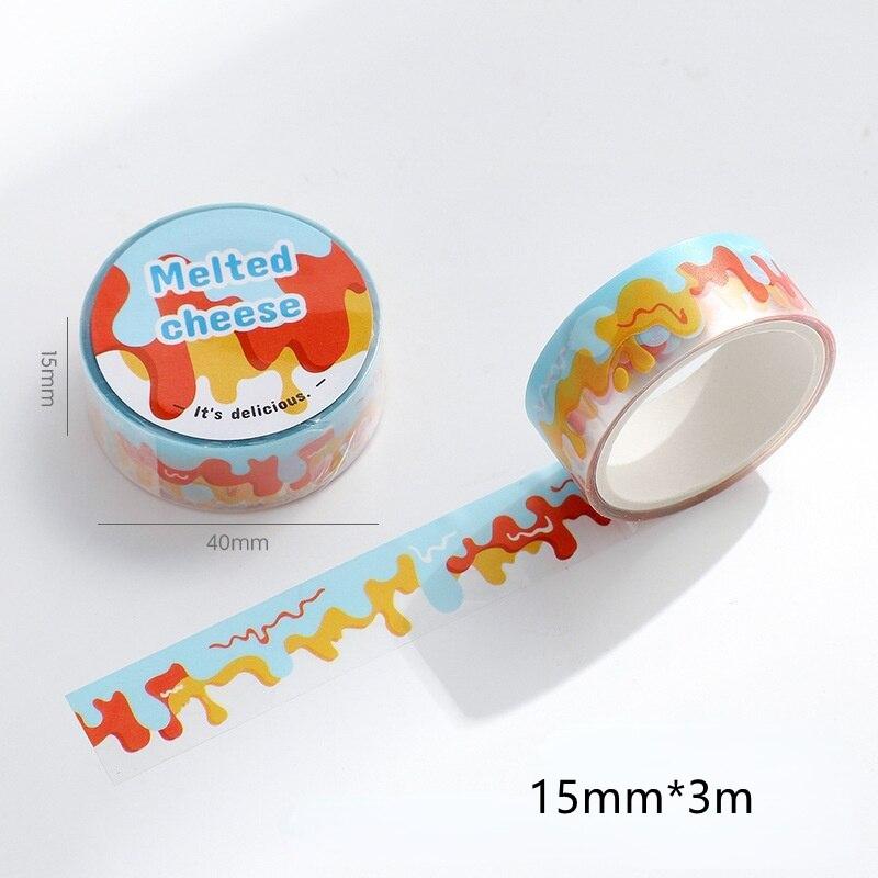 Beautiful Wash Tape Flower Plant Japanese Masking Adhesive Tape Decors Scrap Booking Sticker Label