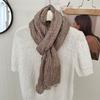 Scarf Atmosphere New Fashion Versatile Multi-functional Pleated Silk Scarf Linen Cotton and Linen Scarf Shawl Dual-purpose