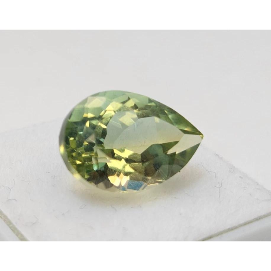 4-6 Ct Natural Brilliant Parti Sapphire Shape Pear Cut Fabulous Gemstone