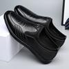 Leather shoes men's summer leather cowhide men's business casual leather shoes soft-soled foot cover non-slip shoes men