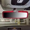 2022 Crown Car Rear View Mirror Cover Decor Charm Crystal Auto Rear View Mirror Diamond Car Bling Accessories for Woman