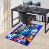 1pc Mega Man Anime Cartoon Design Office Chair Mat Non-Slip Carpet for Home Decor, Living Room, Bedroom, Game Room - Perfect Gift for Fans!Y095
