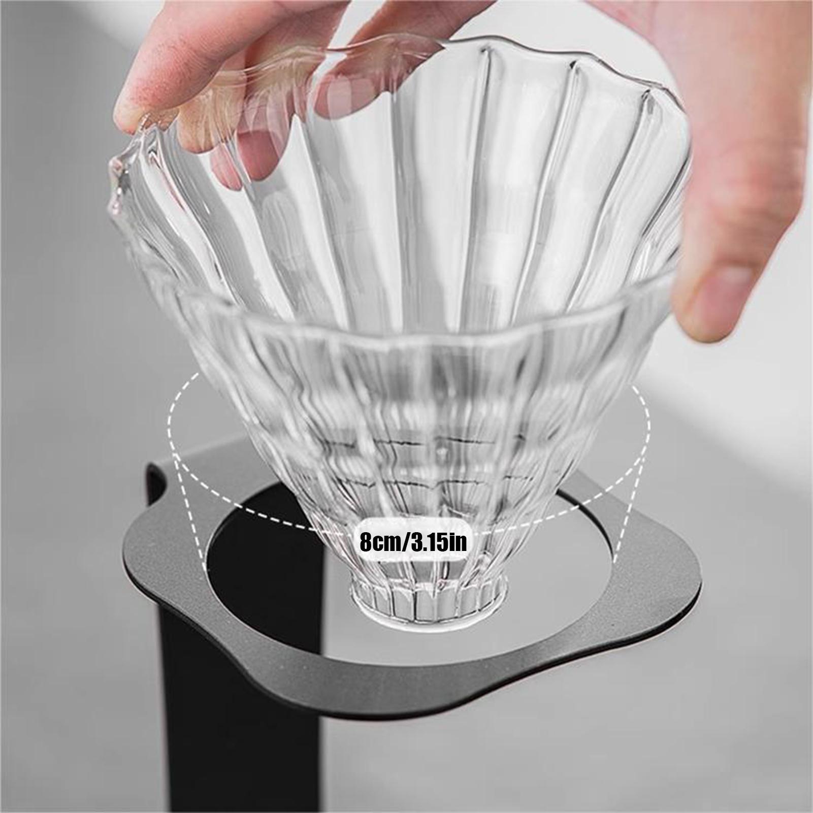 

Подставка для кофе пуровер Портативная подставка для кофеварки Многофункциональная стойка для заваривания и кофемолки с основанием для коммерческого использования на открытом воздухе дома CN