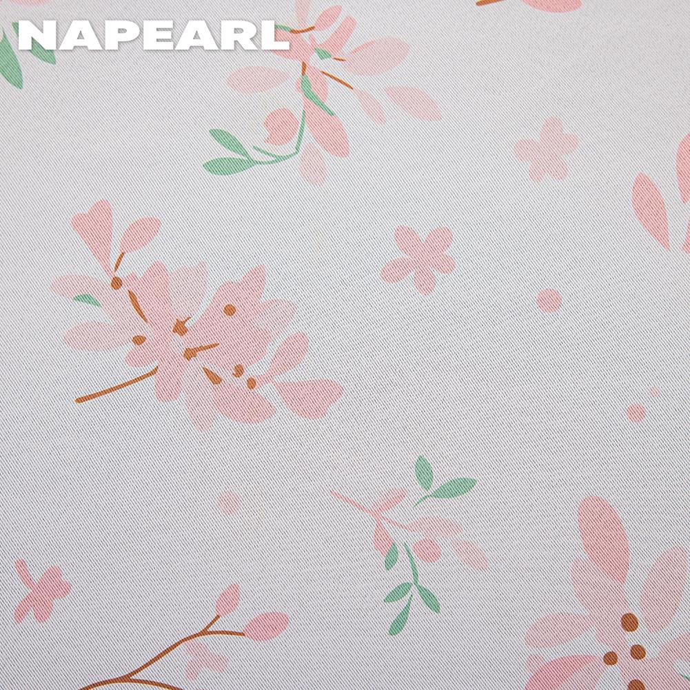 1PC NAPEARL 70-80% Cartoon Cherry Blossom Pattern Printed Curtains for Bedroom Living Room Home Decor