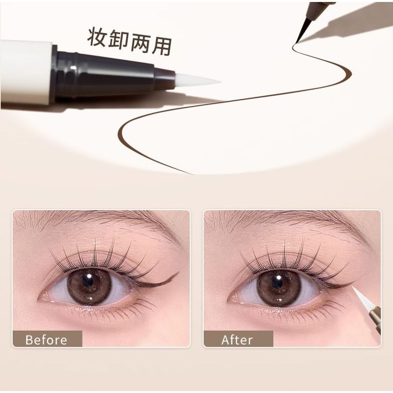 MENOW - 2 In 1 Smooth Eyeliner & Remover Pen - 2 Colours