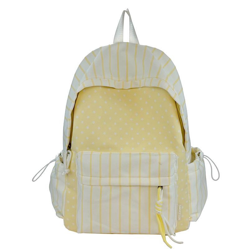 Schoolbag wholesale student schoolbag summer milk whirring girlish backpack polka dots full print high value backpack for primary school students