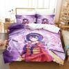 3D Print Anime Kawaii Girl Kyouka 2/3pcs Bedding Set Single Twin Full Queen King Size Bed Set Adult Kid Bedroom Duvet Cover Sets
