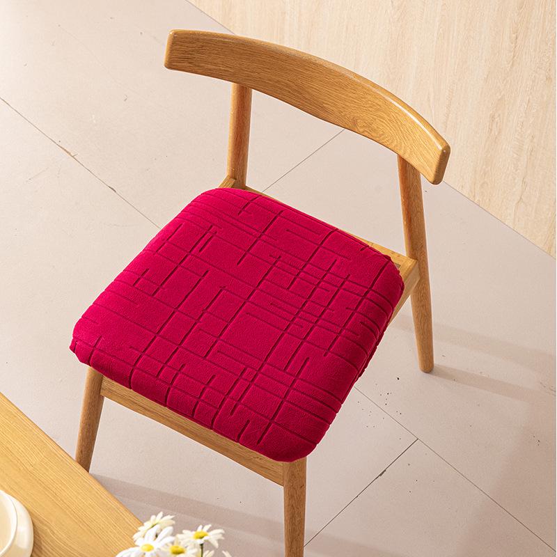 Housse de siège de chaise élastique, anti-poussière et anti-taches, pour la maison ou le bureau