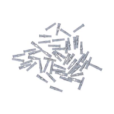 50Pcs Nylon Plasterboard Drywall Wall Plug For Window Door Frame Concrete M6X35