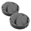 TOPPERFUN 2 Pcs Car Air Conditioner Vent Air Vent Louver Air Conditioner Vent Dash
