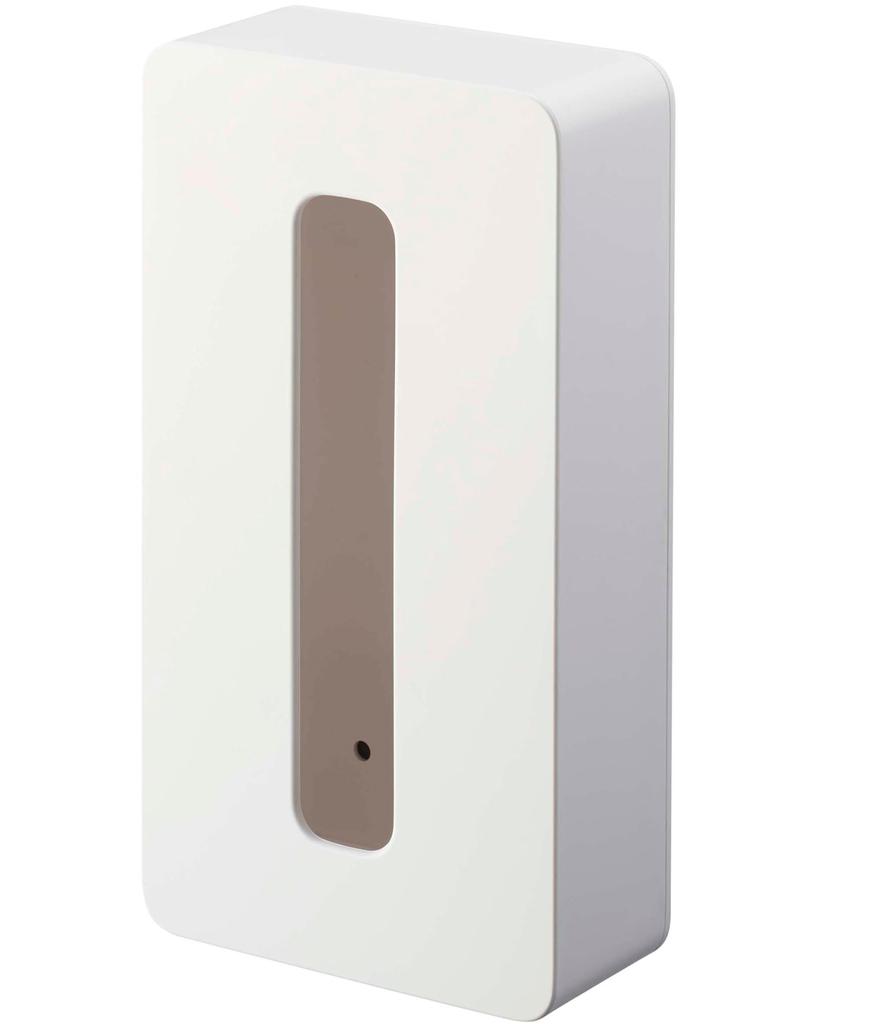 Yamazaki Magnetic Compact Tissue White with Soft Pack Tissues Measuring Approximately W X D X Soft Pack Tissue 5094 Case, [Compatible 10.5cm 4.5cm