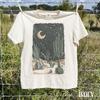 Vintage Desert Night Graphic Tee, Moon Cactus Landscape Shirt, Rustic Southwest Nature Top, Comfort Colors® Western Gift Tee