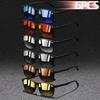 6 PCS Vintage Square Sunglasses Men Women Luxury Designer Sun Glasses Anti Glare Retro Eyewear UV400