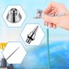 11Pcs 0.3mm 0.5mm 0.8mm Airbrush Needle Kits Fittings Professional Mini Wrench