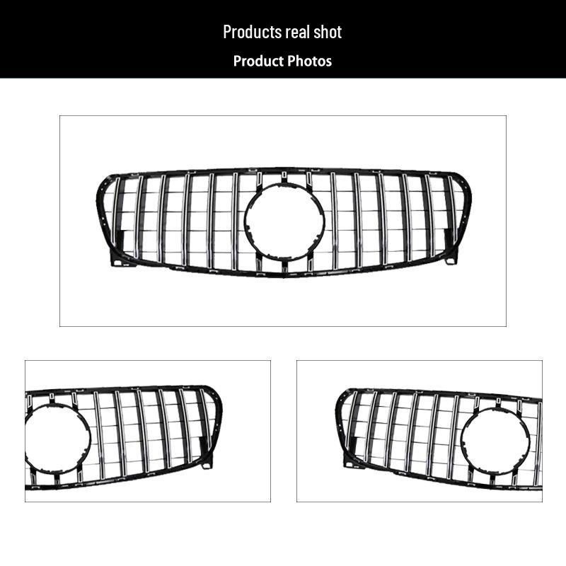 Silver Replacement Grille for 2014-2016 Mercedes-Benz GLA-Class W156 GT