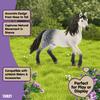 Schleich Horse Club Andalusian Horse Ages Realistic Horse Animal Toy 13821 (Male) Figure, 6+,