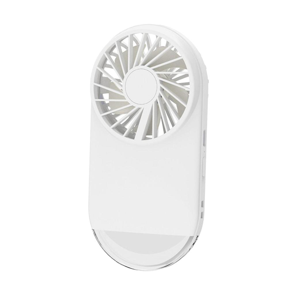 Desk Fan Rechargeable Quiet Compact Air Cooling Fan Personal Fan Portable Mini Handheld Fan for Car Travel Home Hiking Outdoor