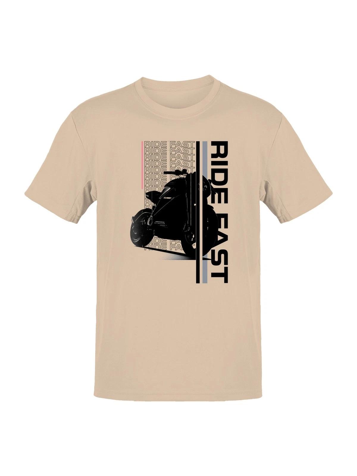 Futuristic Electric Motorcycle Design Men s T-shirt XL
