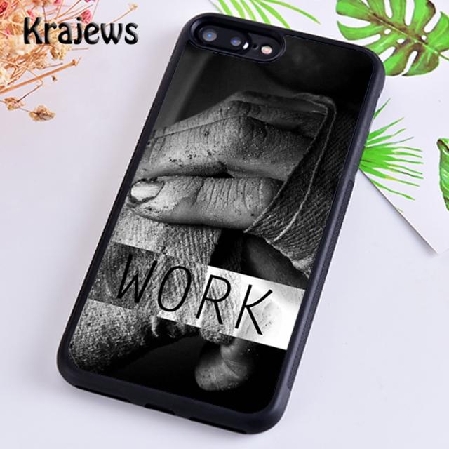 Krajews Workout Motivation Fitness Gym Quotes Phone Case For iPhone 17 Air 16 15 14 Plus 11 12 13 Pro Max Coque