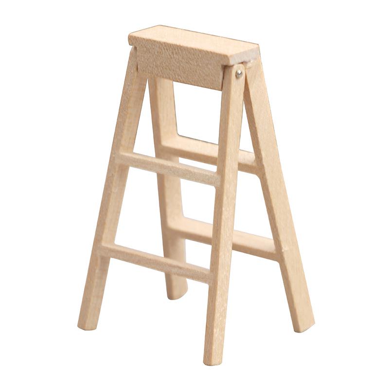 

Миниатюрная складная деревянная лестница для кукольного домика для сада, двора