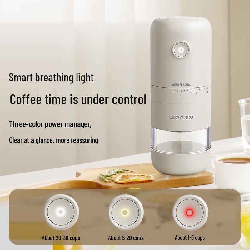 Circle Joy Le Mo Přenosný elektrický mlýnek na kávu